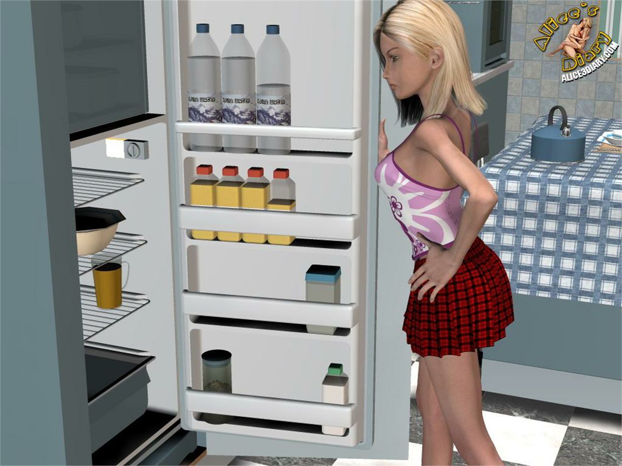 Alice’s Diary [Alice3Diary] Chapter 13 Nothing but pizza sex – page 4