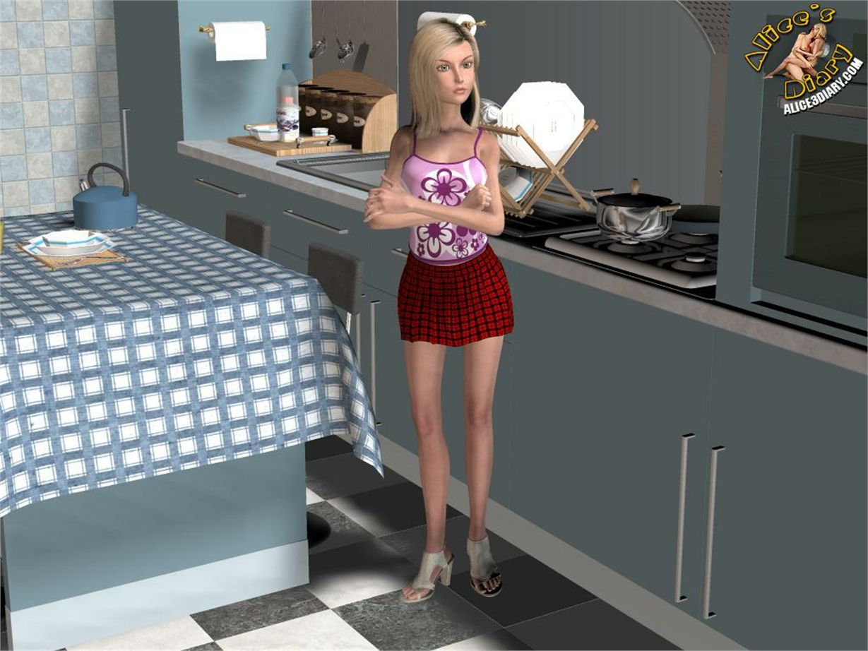 Alice’s Diary [Alice3Diary] Chapter 13 Nothing but pizza sex – page 7
