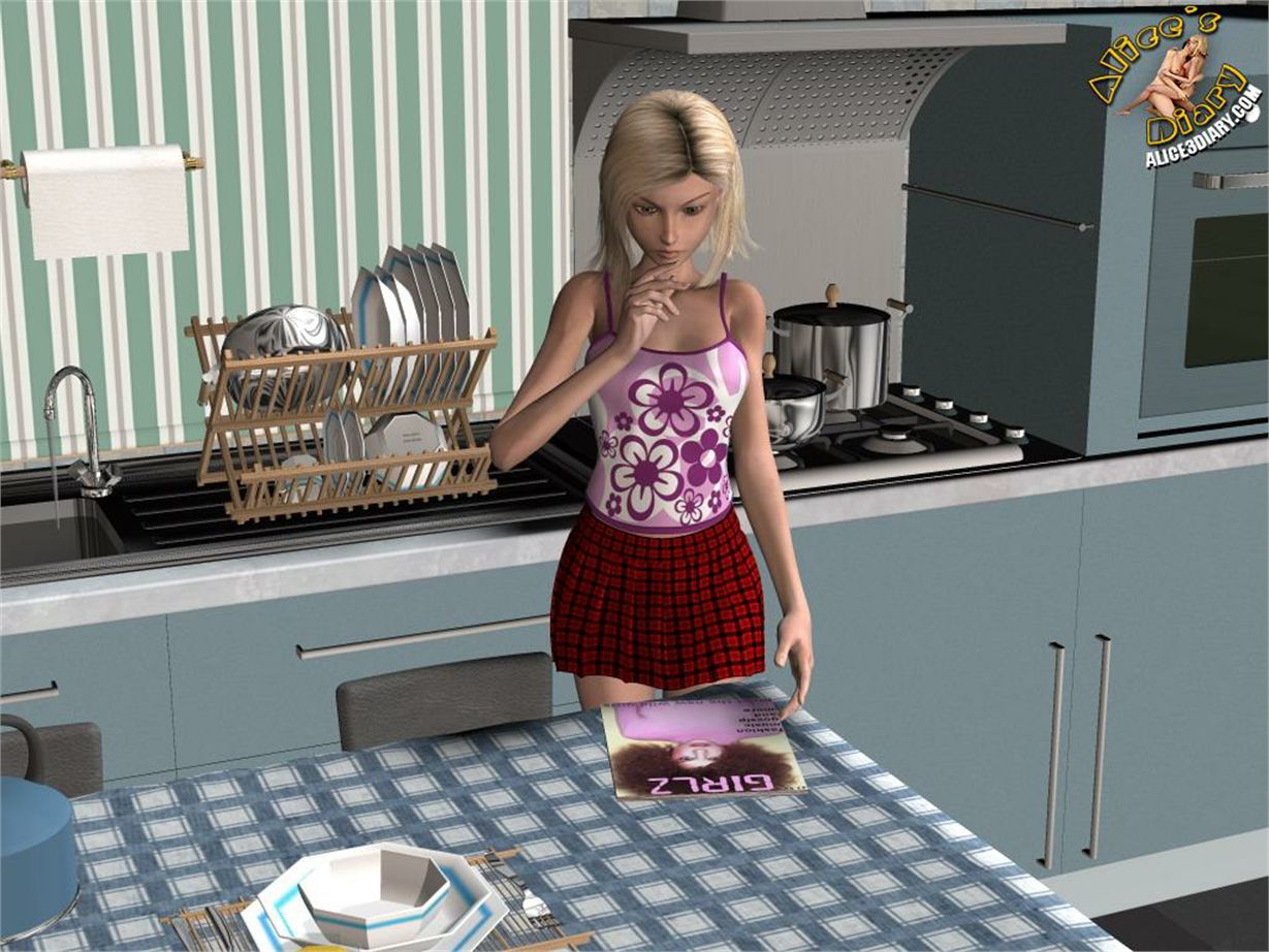 Alice’s Diary [Alice3Diary] Chapter 13 Nothing but pizza sex – page 8