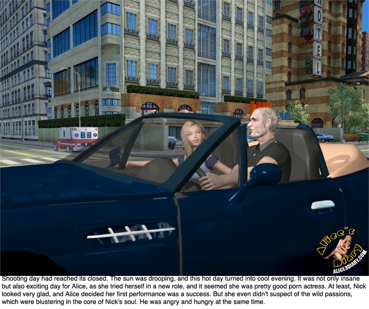 Alice’s Diary [Alice3Diary] Chapter 28 Things are improving  or Two enthusiastic cocksmen one unsatisfied girl – page 42