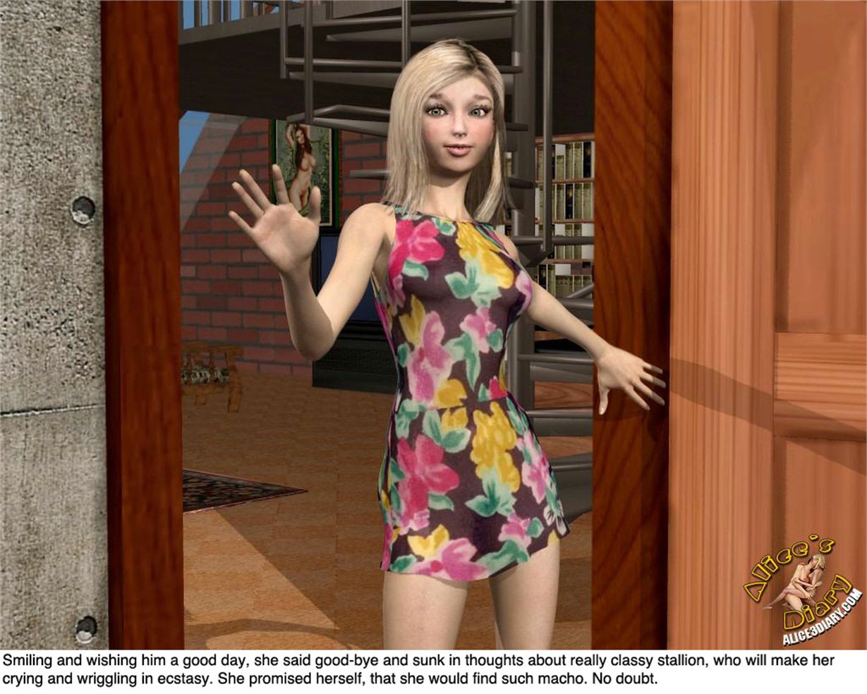 Alice’s Diary [Alice3Diary] Chapter 28 Things are improving  or Two enthusiastic cocksmen one unsatisfied girl – page 81