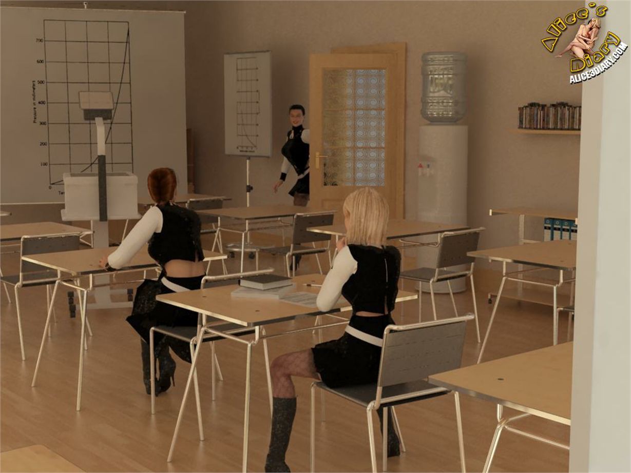 Alice’s Diary [Alice3Diary] Chapter 41 Lesbian orgy in the classroom – page 3