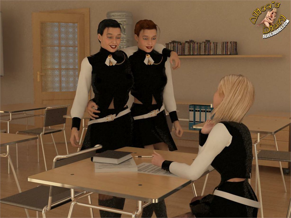 Alice’s Diary [Alice3Diary] Chapter 41 Lesbian orgy in the classroom – page 5
