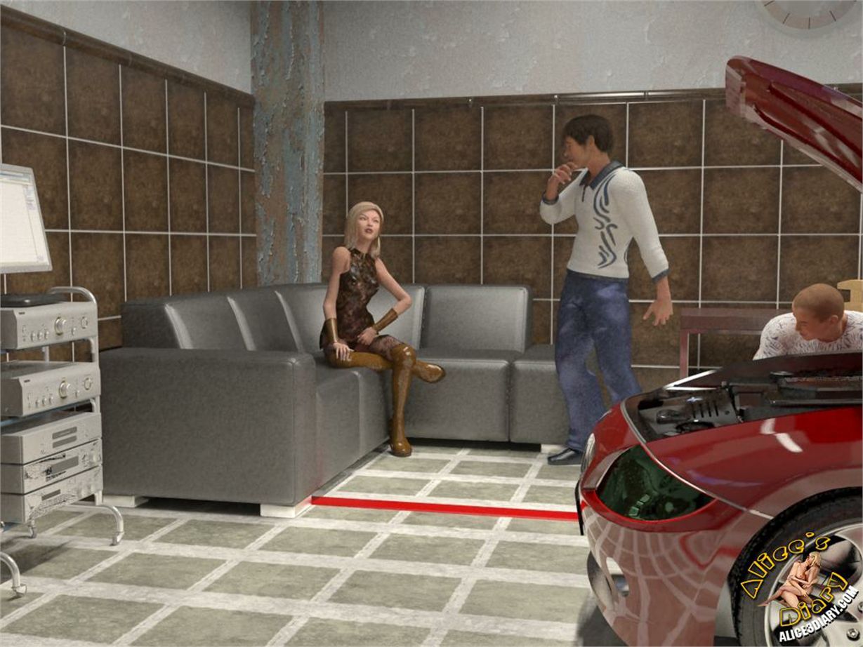 Alice’s Diary [Alice3Diary] Chapter 39 Sexhungry trio in the garage – page 13