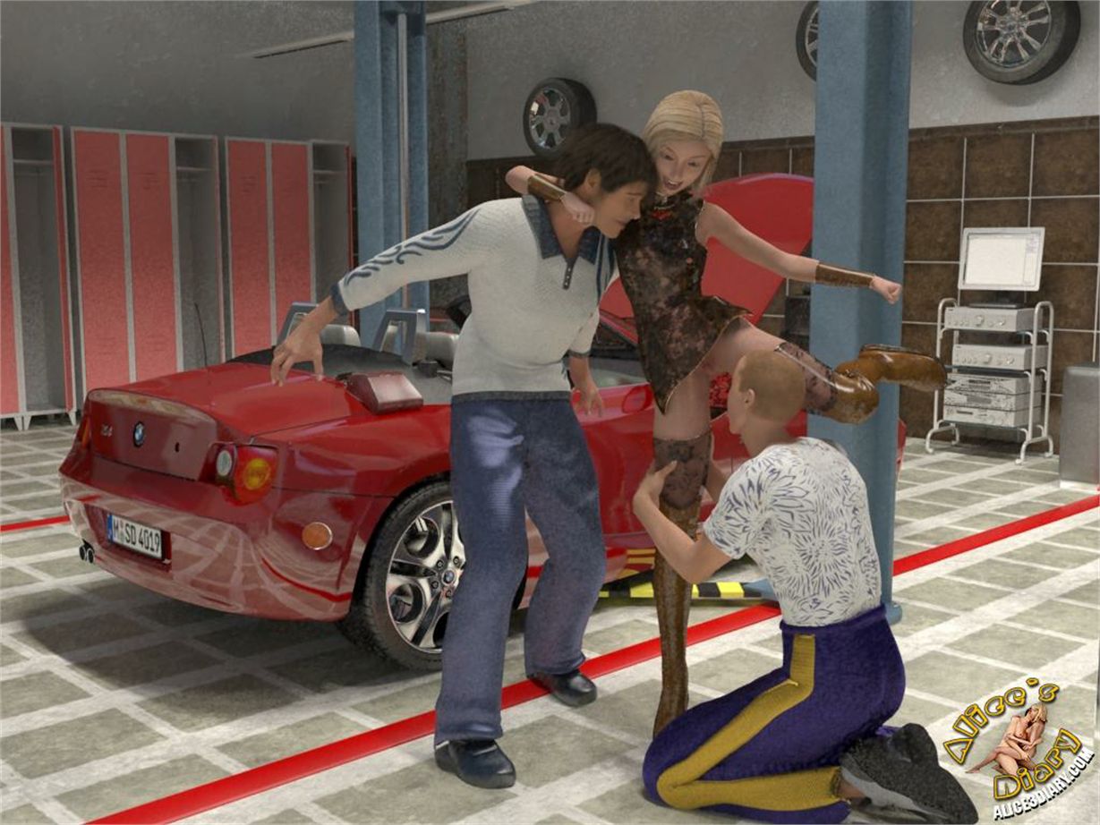 Alice’s Diary [Alice3Diary] Chapter 39 Sexhungry trio in the garage – page 16