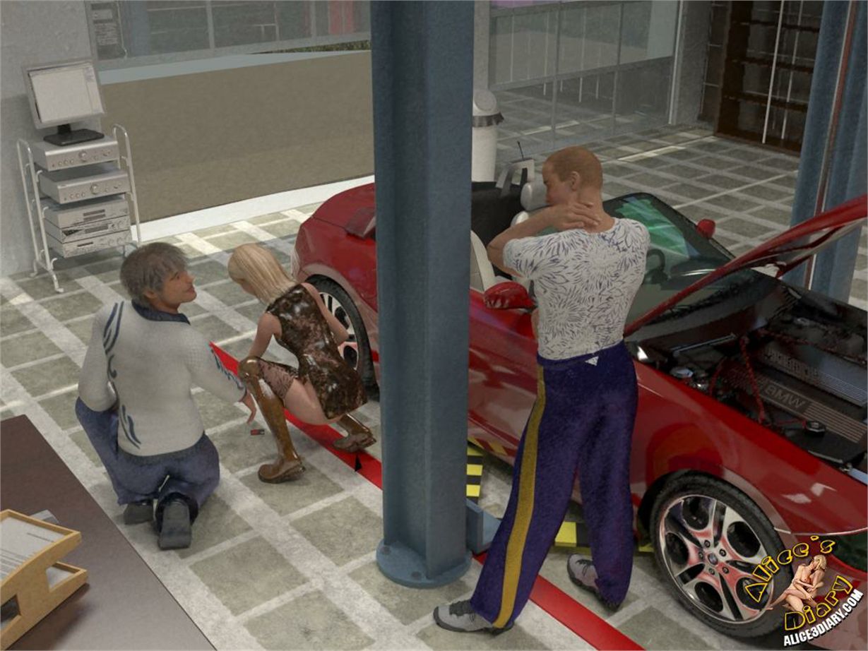 Alice’s Diary [Alice3Diary] Chapter 39 Sexhungry trio in the garage – page 9