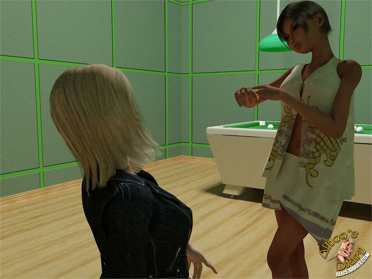 Alice’s Diary [Alice3Diary] Chapter 25 Lesbian obsession in the billiard saloon – page 14