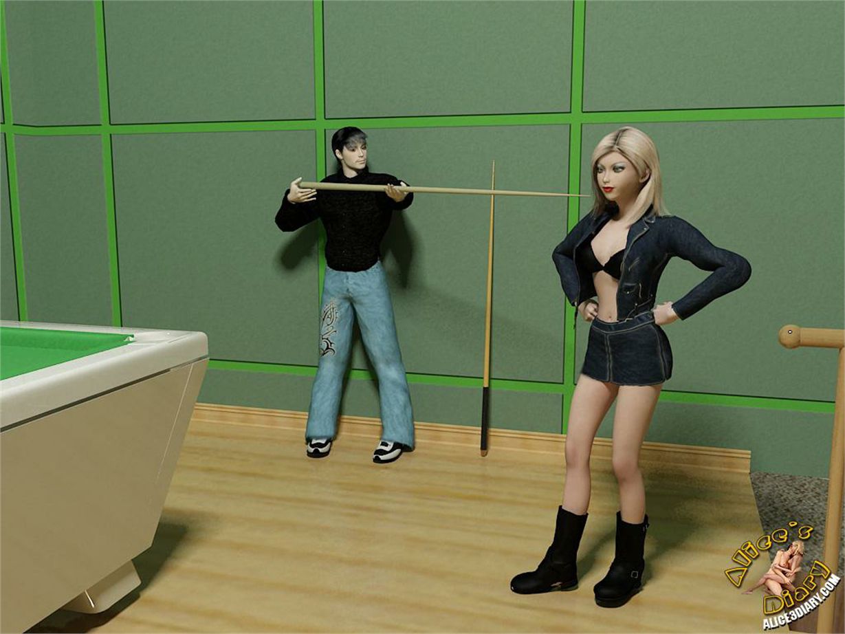Alice’s Diary [Alice3Diary] Chapter 25 Lesbian obsession in the billiard saloon – page 2