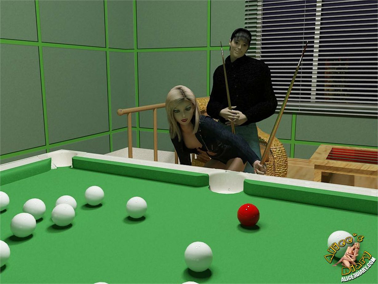Alice’s Diary [Alice3Diary] Chapter 25 Lesbian obsession in the billiard saloon – page 3