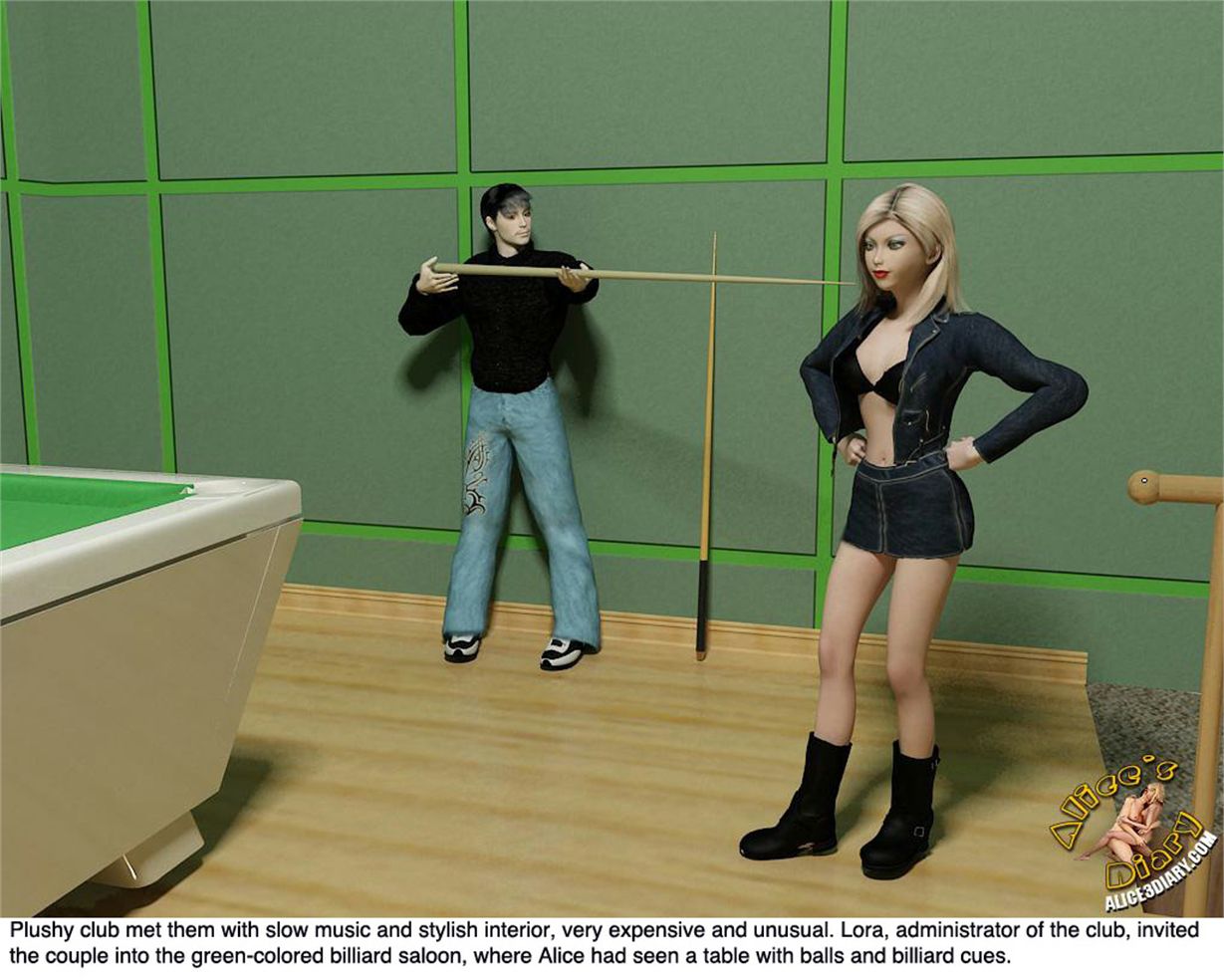 Alice’s Diary [Alice3Diary] Chapter 25 Lesbian obsession in the billiard saloon – page 43