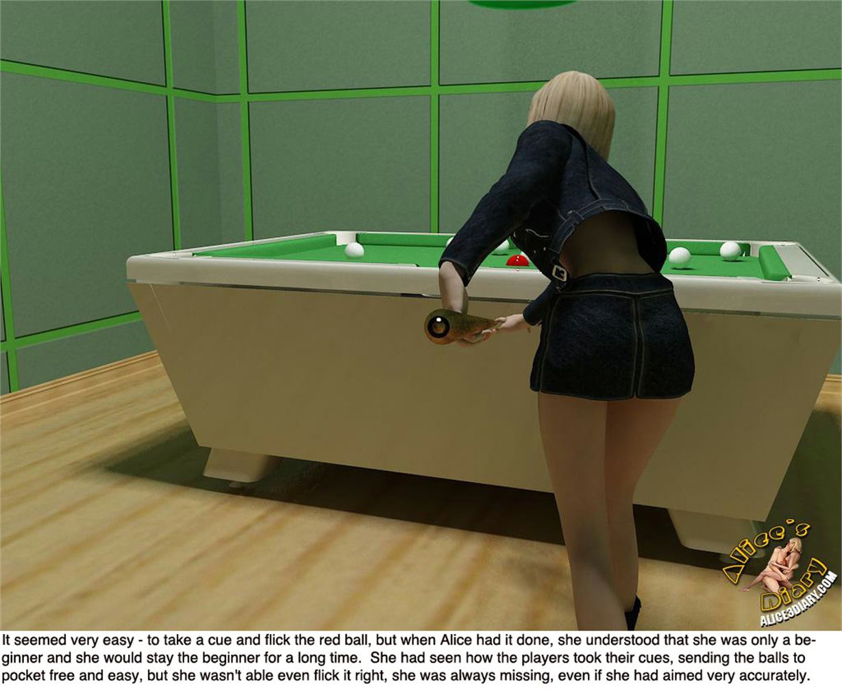 Alice’s Diary [Alice3Diary] Chapter 25 Lesbian obsession in the billiard saloon – page 45