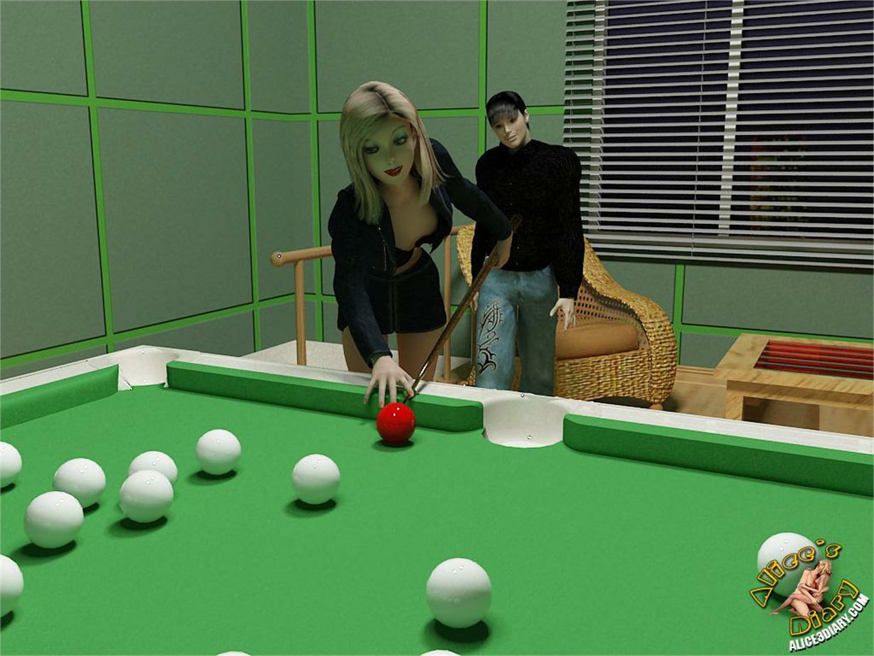 Alice’s Diary [Alice3Diary] Chapter 25 Lesbian obsession in the billiard saloon – page 46