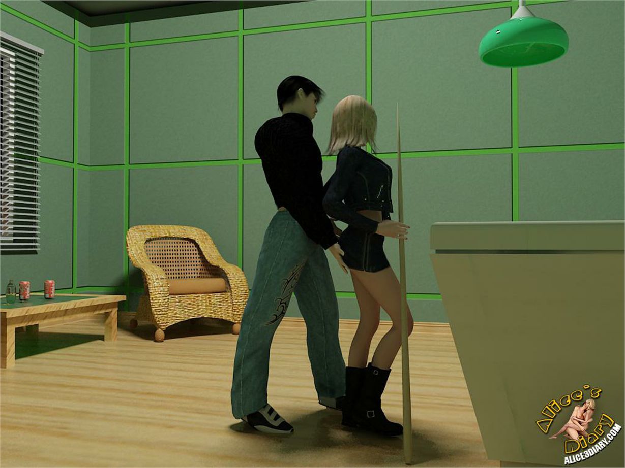 Alice’s Diary [Alice3Diary] Chapter 25 Lesbian obsession in the billiard saloon – page 48