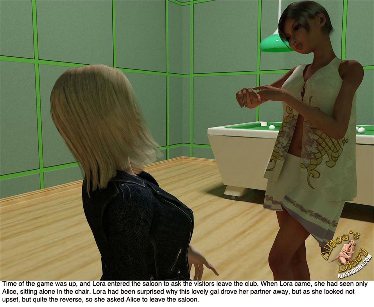 Alice’s Diary [Alice3Diary] Chapter 25 Lesbian obsession in the billiard saloon – page 55