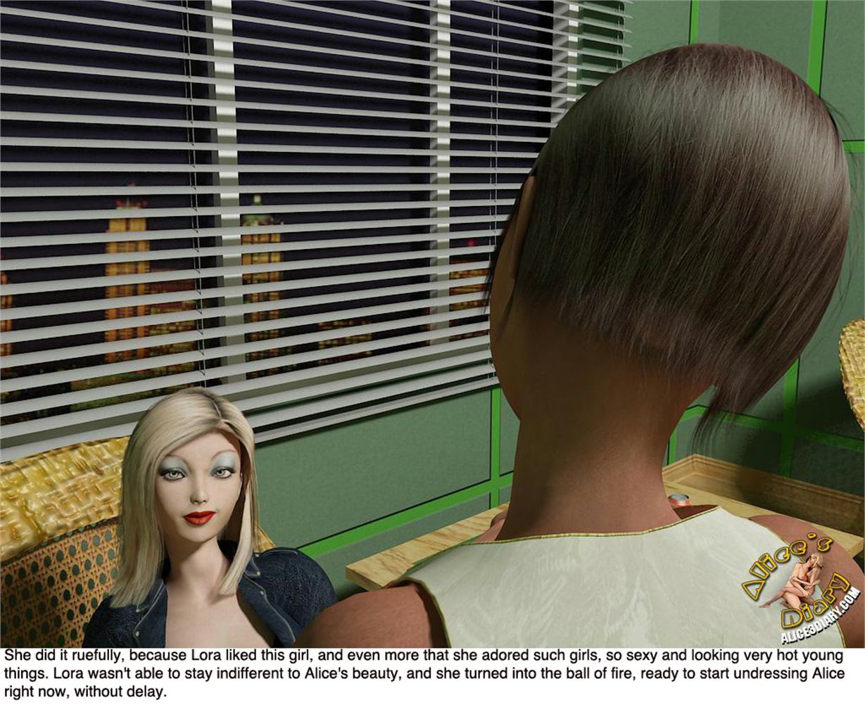 Alice’s Diary [Alice3Diary] Chapter 25 Lesbian obsession in the billiard saloon – page 56