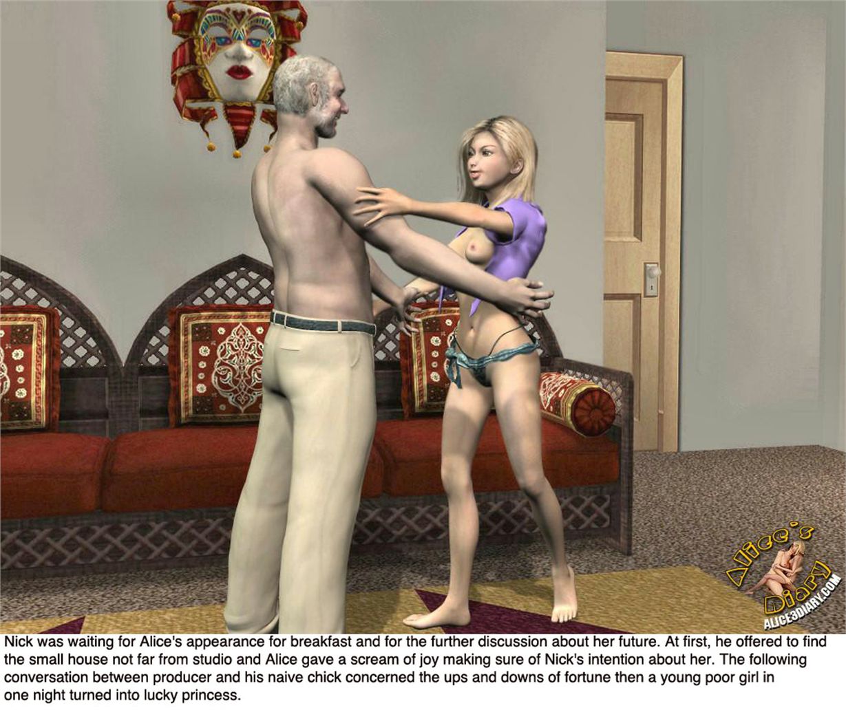 Alice’s Diary [Alice3Diary] Chapter 26 New friend and new life – page 56