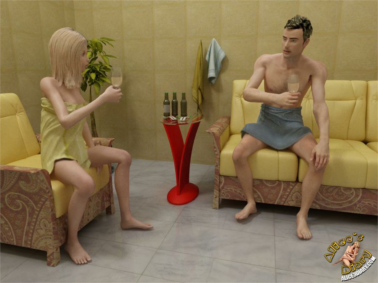 Alice’s Diary [Alice3Diary] Chapter 08 Hottest sauna action – page 39
