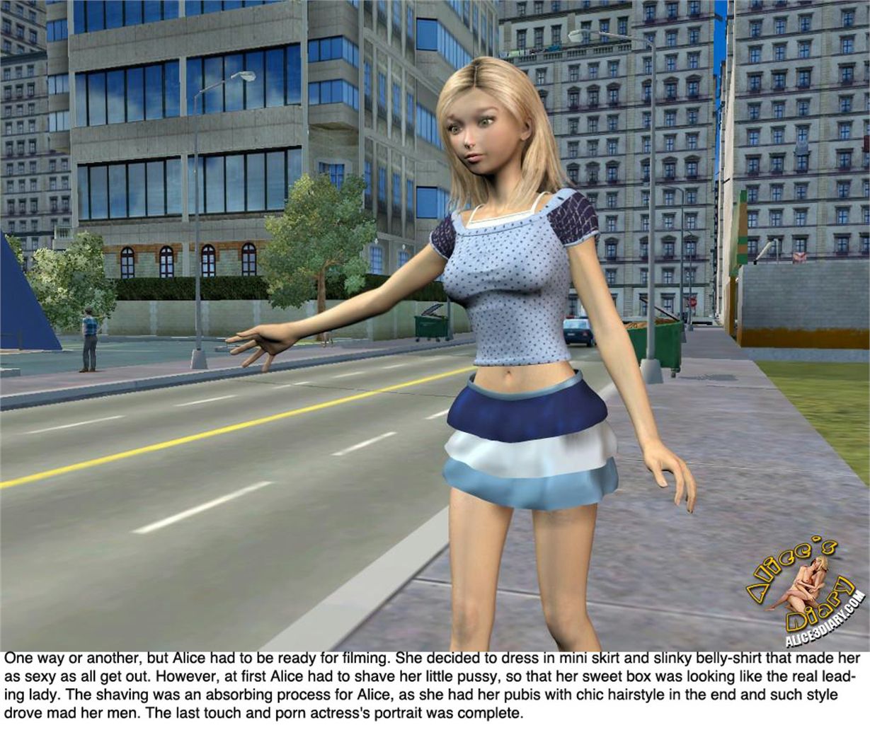 Alice’s Diary [Alice3Diary] Chapter 27 Her first porn movie – page 34