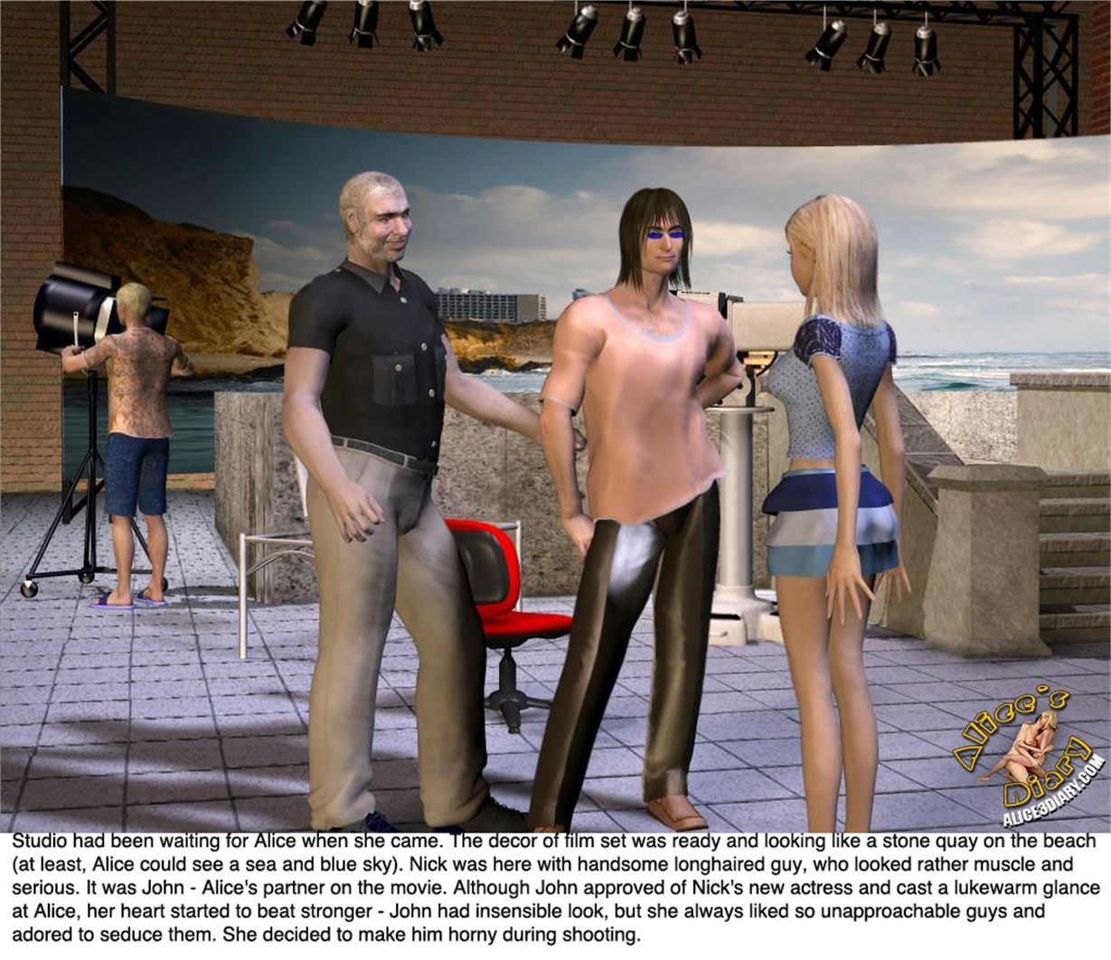 Alice’s Diary [Alice3Diary] Chapter 27 Her first porn movie – page 36