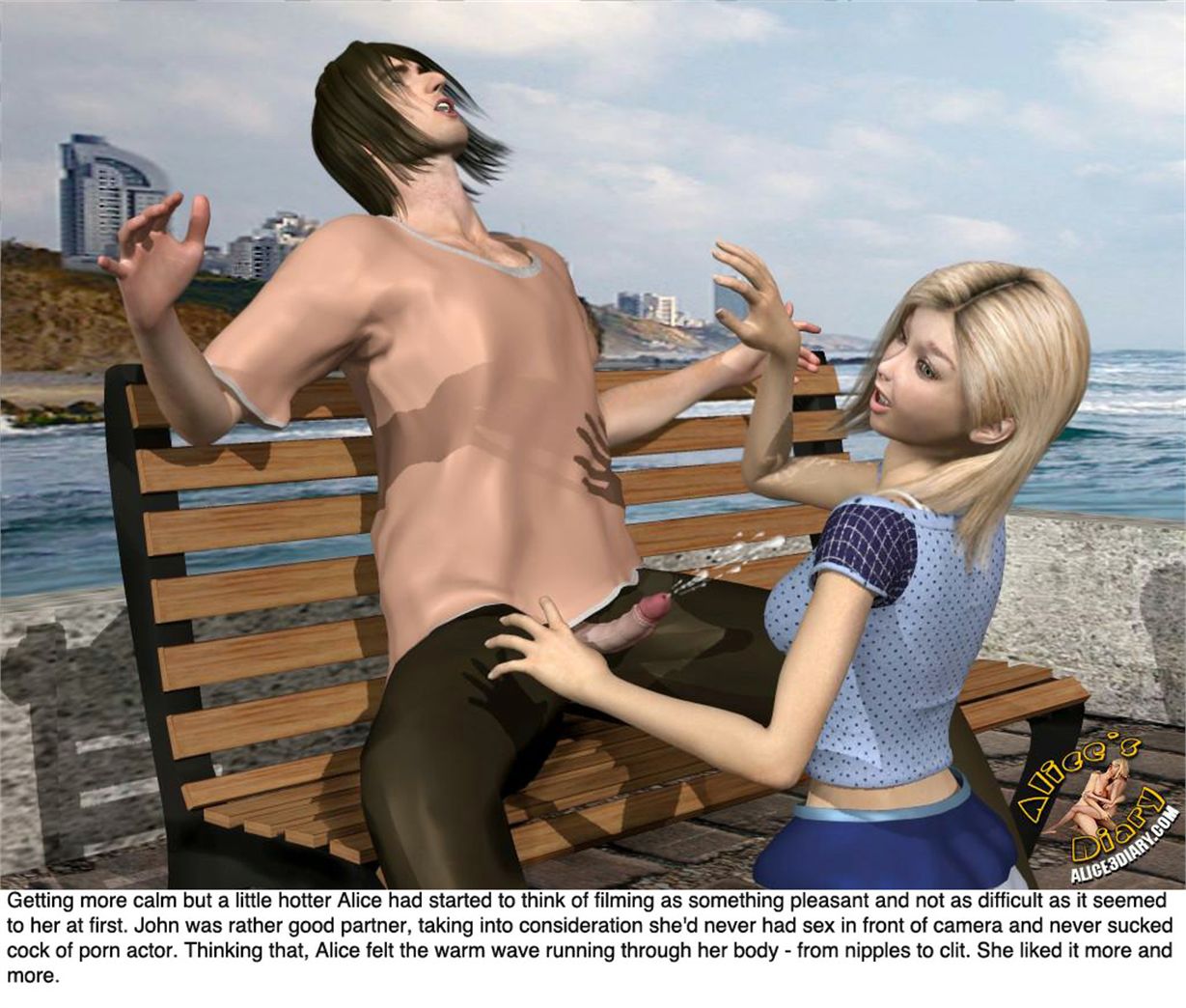Alice’s Diary [Alice3Diary] Chapter 27 Her first porn movie – page 52