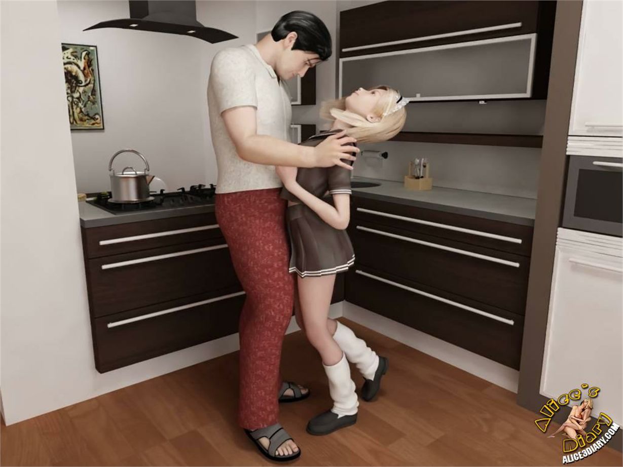 Alice’s Diary [Alice3Diary] Chapter 06 Alice and her outofway action in the kitchen – page 13