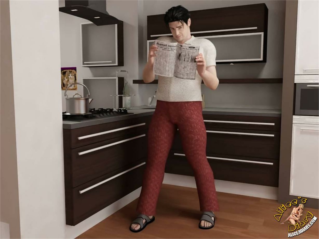 Alice’s Diary [Alice3Diary] Chapter 06 Alice and her outofway action in the kitchen – page 3