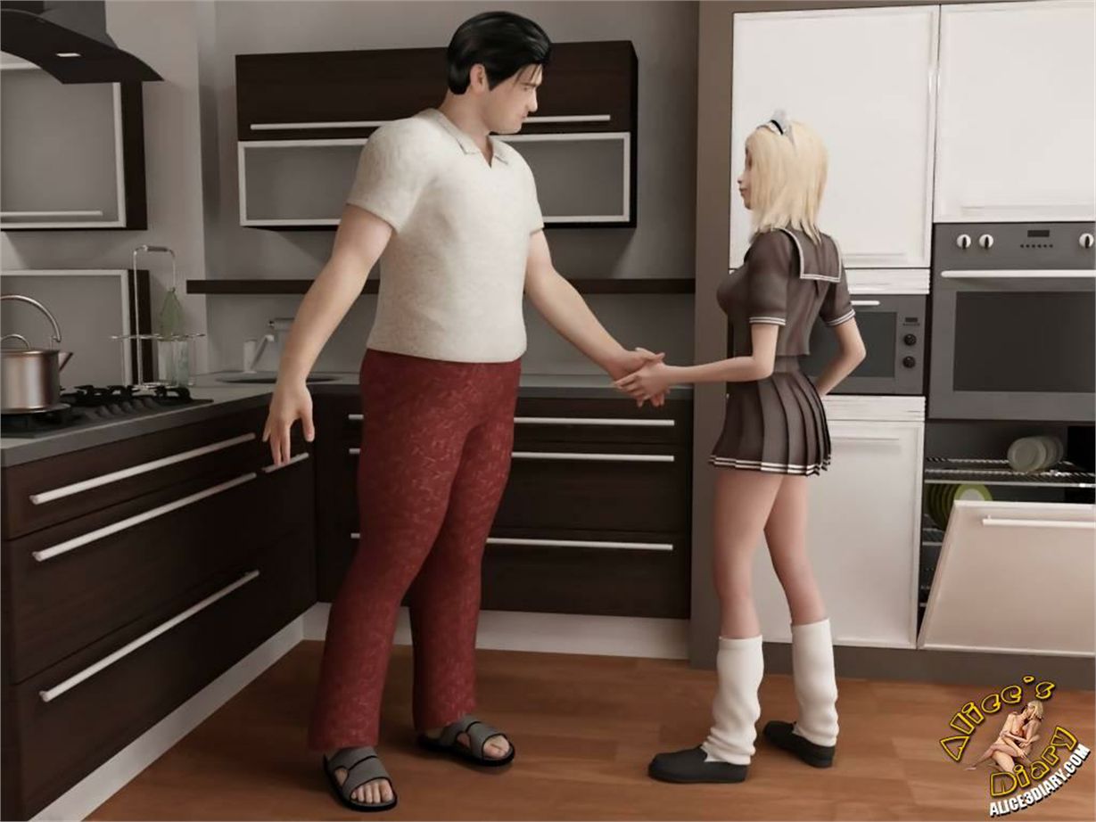 Alice’s Diary [Alice3Diary] Chapter 06 Alice and her outofway action in the kitchen – page 5
