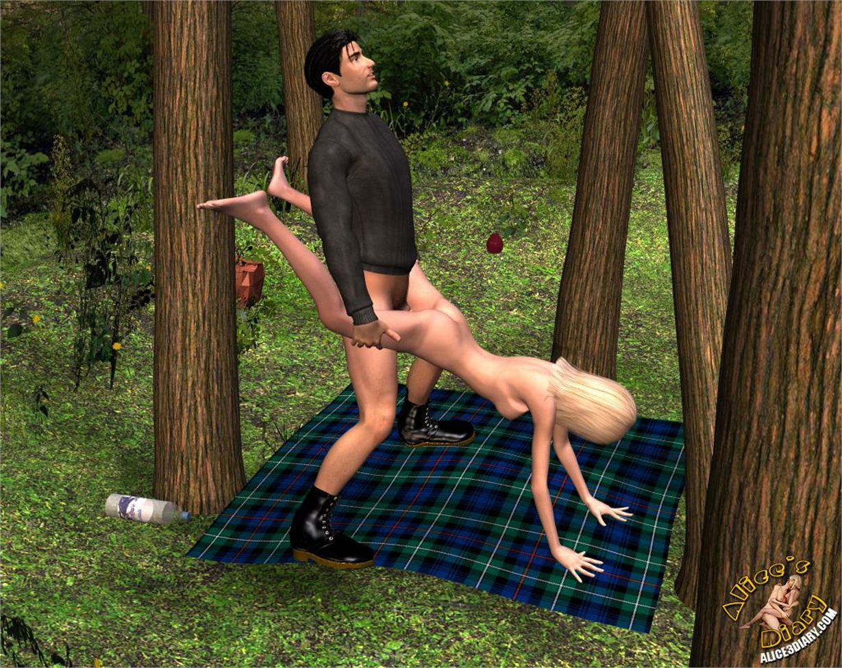 Alice’s Diary [Alice3Diary] Chapter 42 Woods as a sex range – page 36