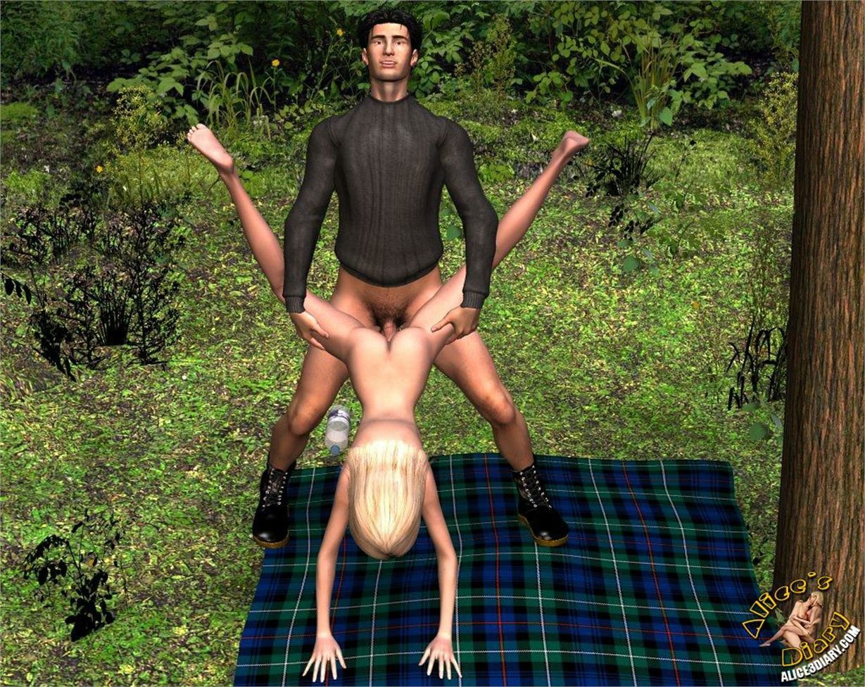 Alice’s Diary [Alice3Diary] Chapter 42 Woods as a sex range – page 37