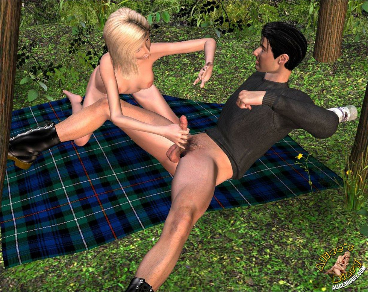 Alice’s Diary [Alice3Diary] Chapter 42 Woods as a sex range – page 52