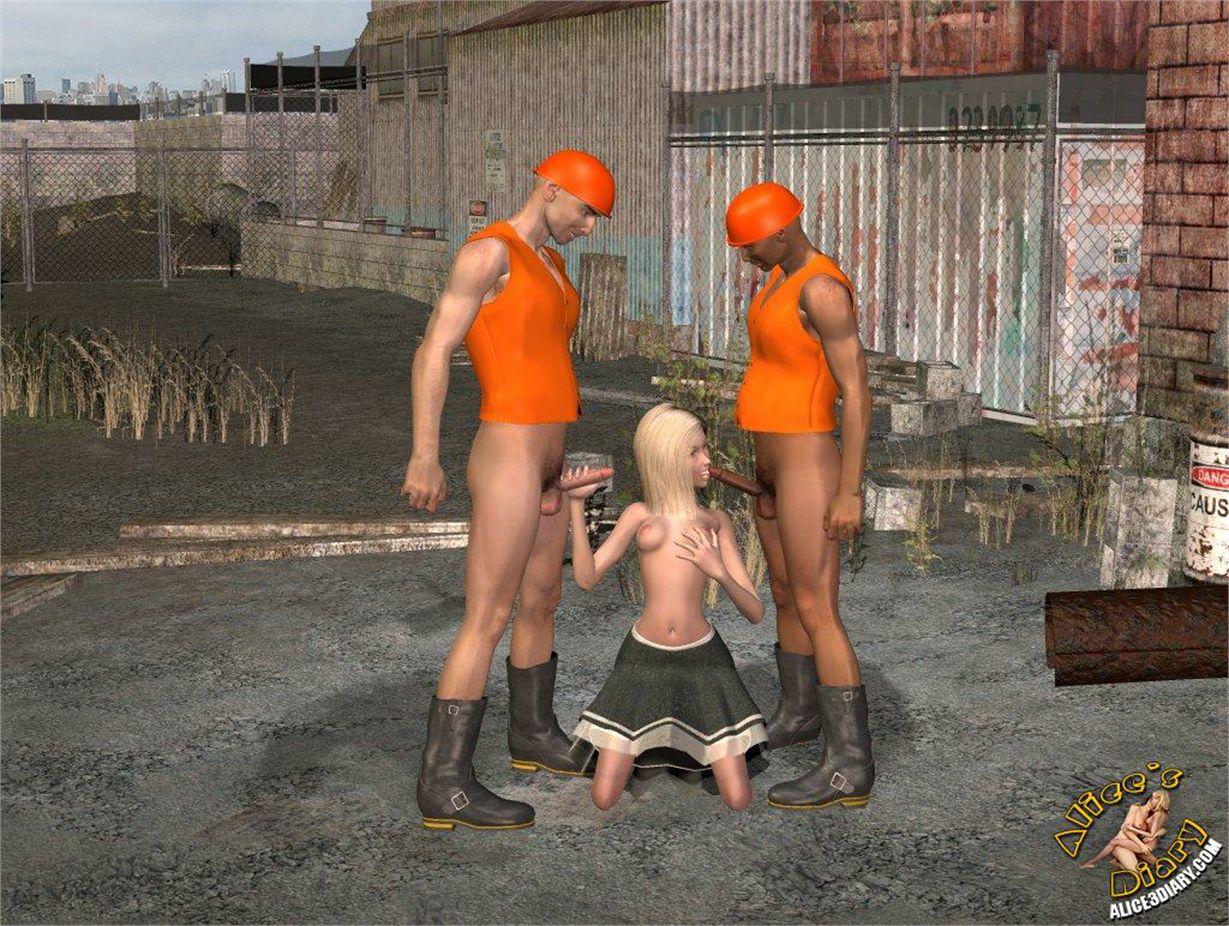 Alice’s Diary [Alice3Diary] Chapter 47 Gang bang in the industrial interior – page 28
