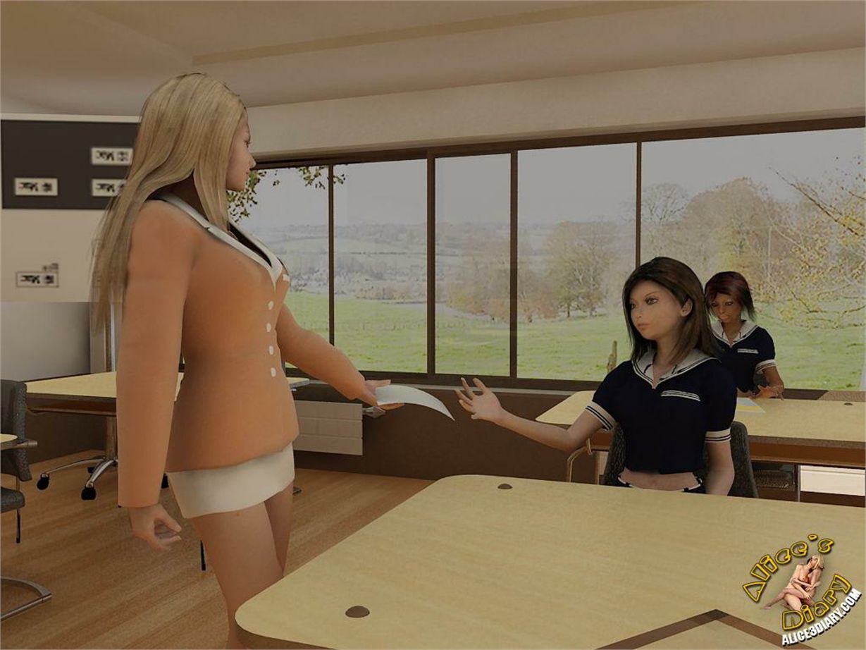Alice’s Diary [Alice3Diary] Chapter 24 How to pass an exam if your professor is a lezzie – page 7