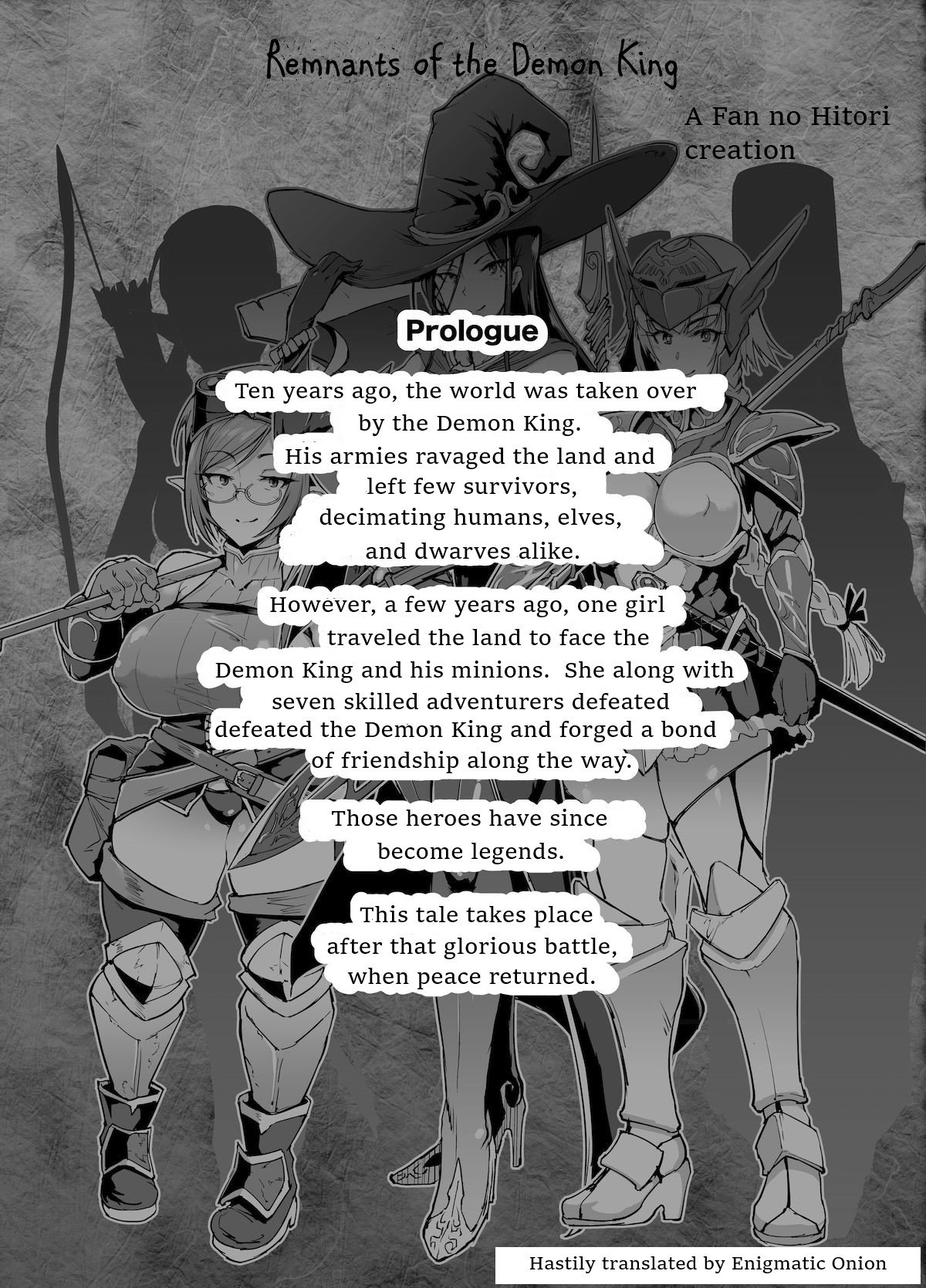 Remnant of the Demon King [Fan no Hitori] 1 . Remnant of the Demon King  - Chapter 1 [Fan no Hitori] – page 1