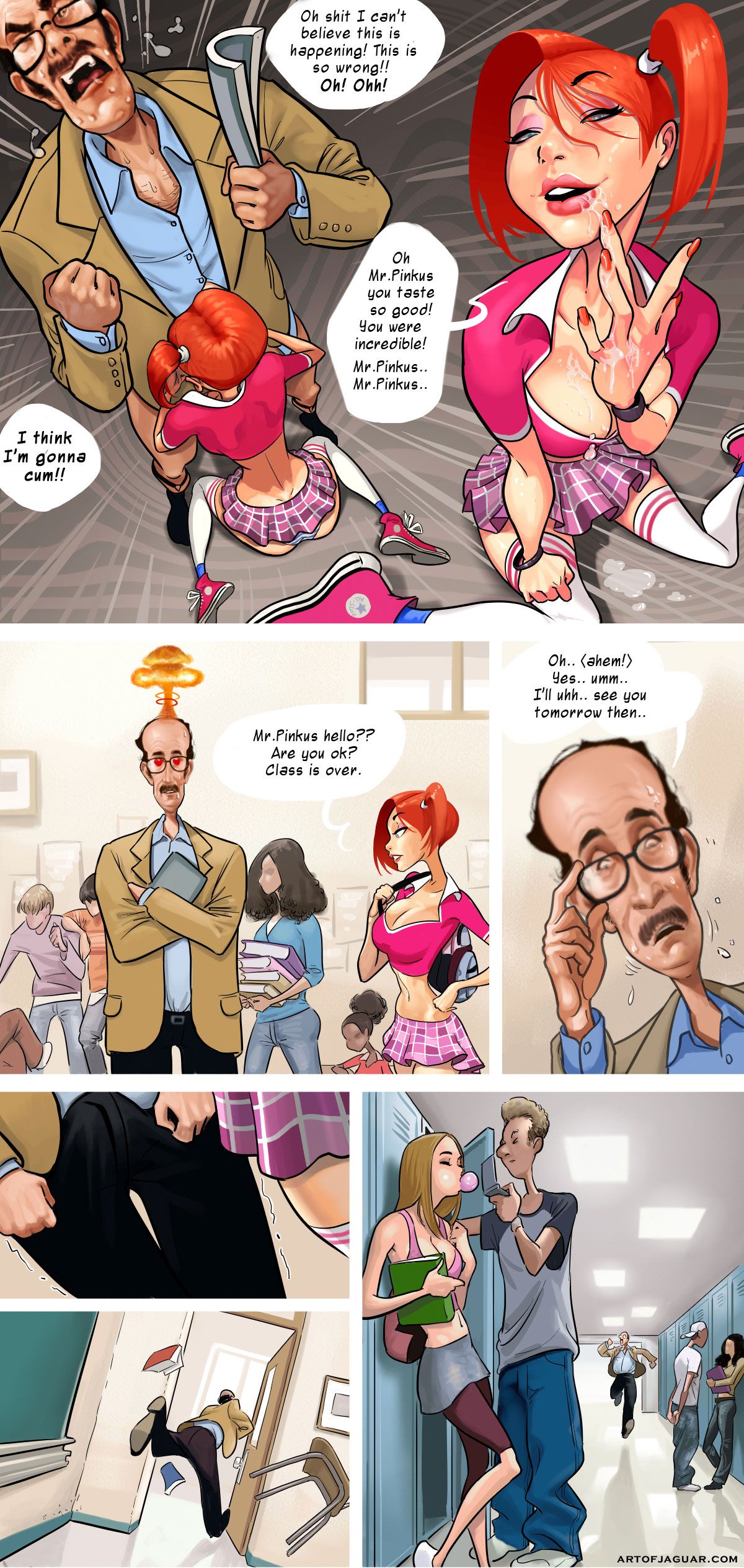 Professor Pinkus [PooNnet] 1 . Professor Pinkus - Chapter 1  [PooNnet] – page 7