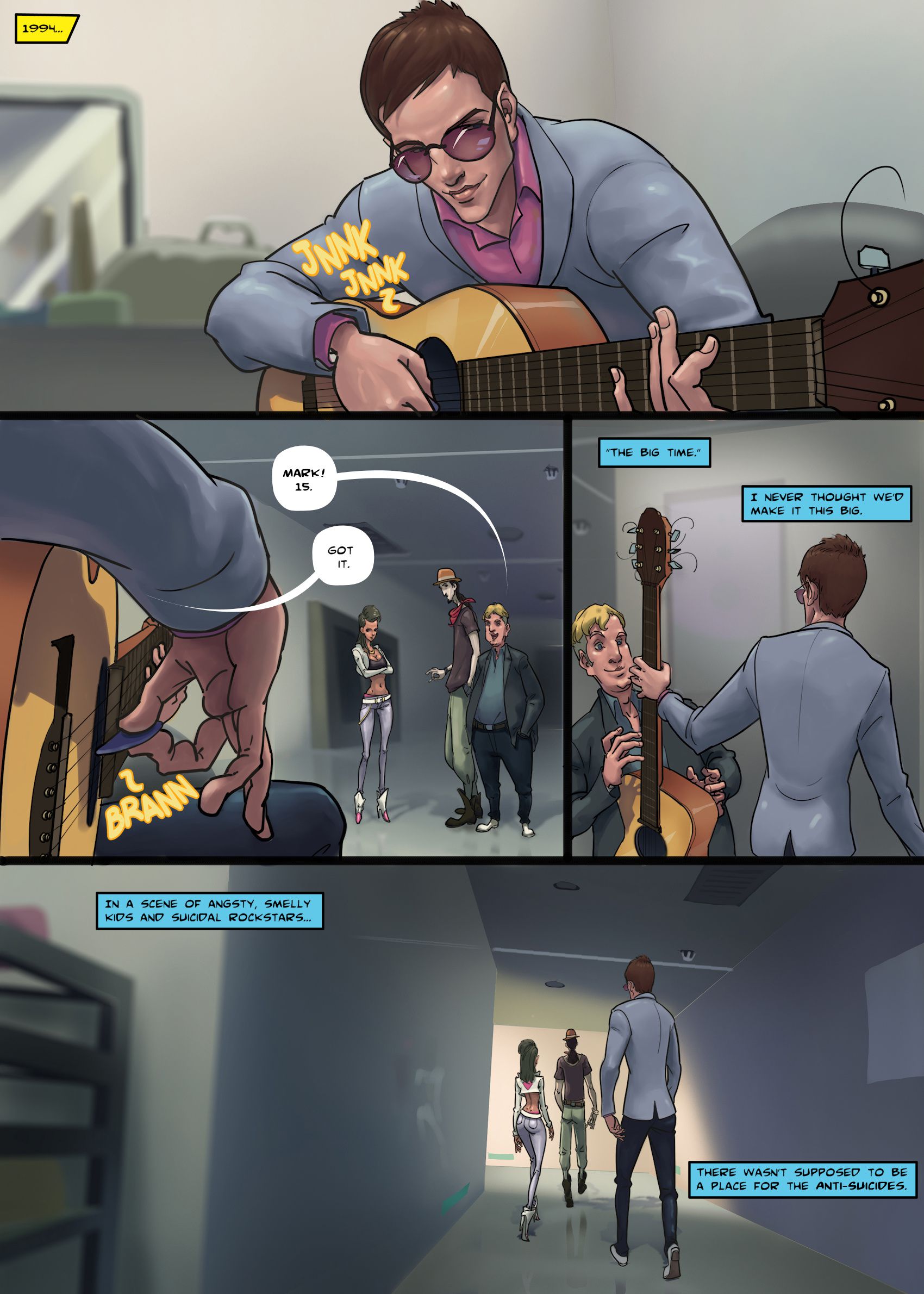 Incomplete Comics [PooNnet] Rock Whores Of 94 - [PooNnet] – page 2