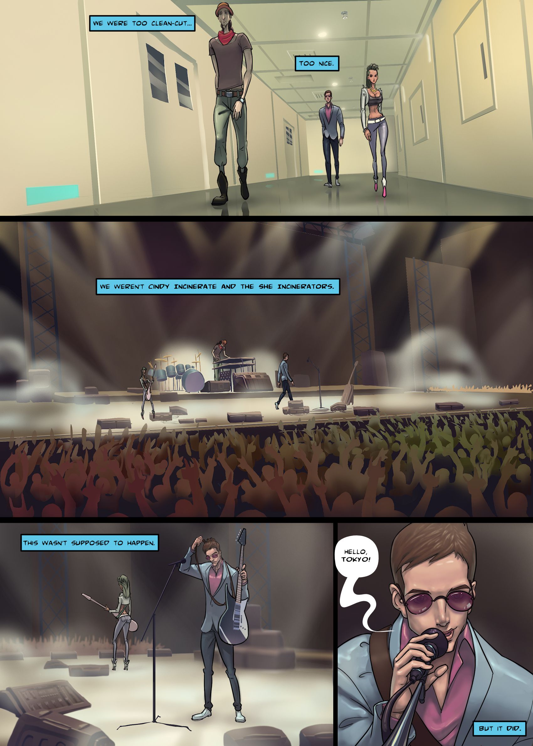 Incomplete Comics [PooNnet] Rock Whores Of 94 - [PooNnet] – page 3