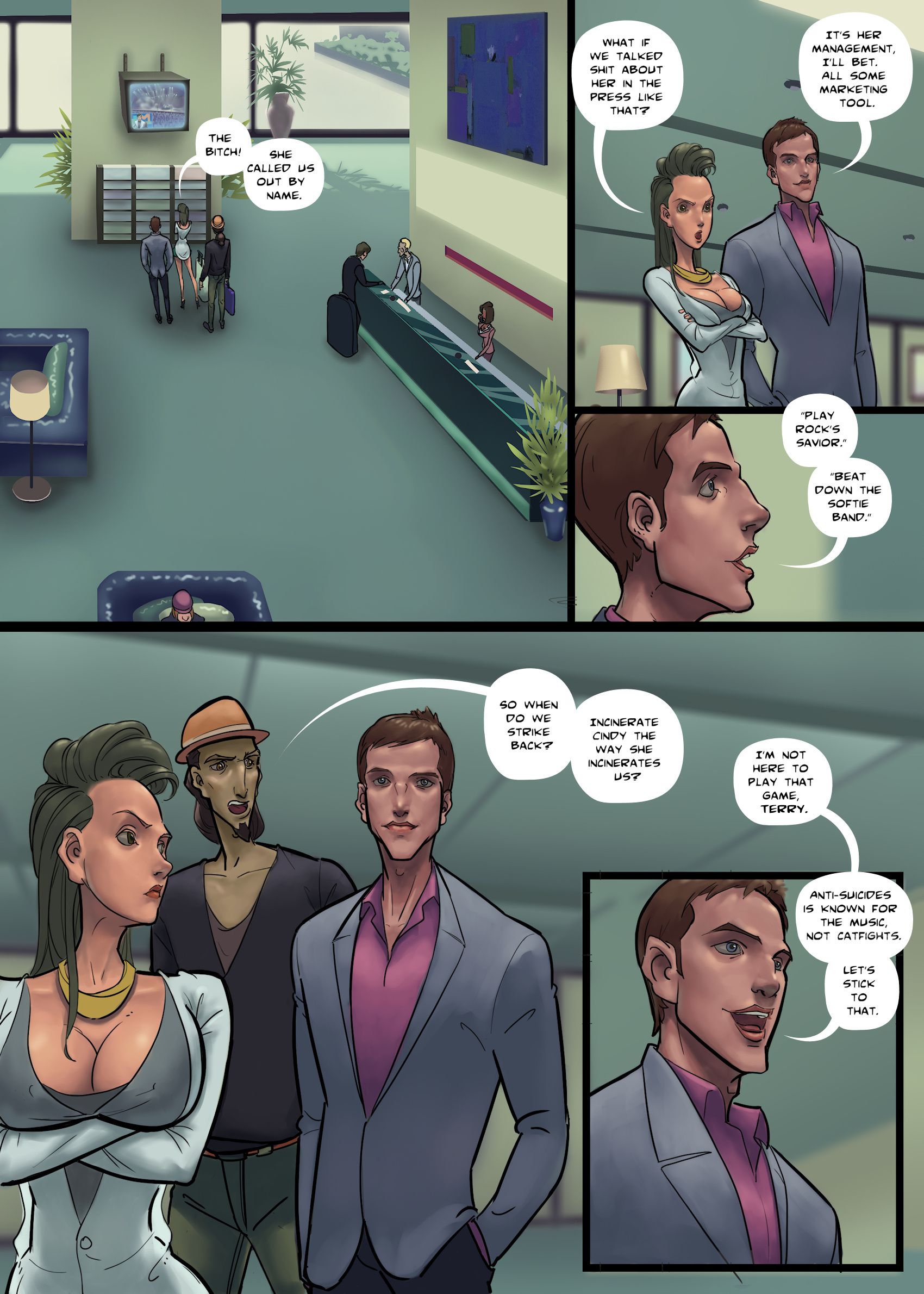 Incomplete Comics [PooNnet] Rock Whores Of 94 - [PooNnet] – page 5