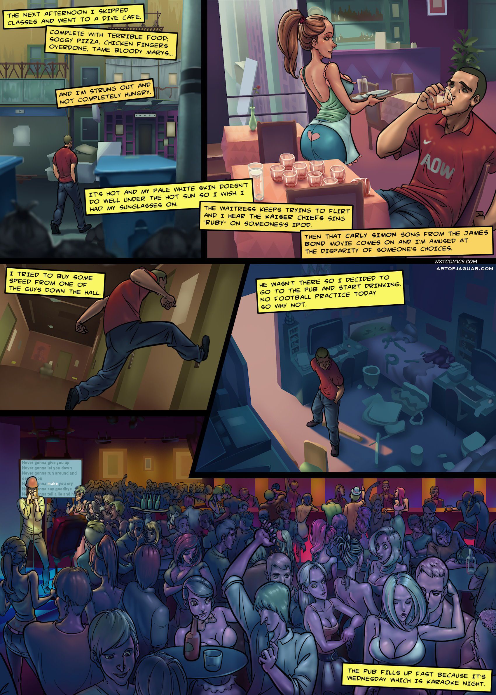 Incomplete Comics [PooNnet] Pub Life - [PooNnet] – page 3