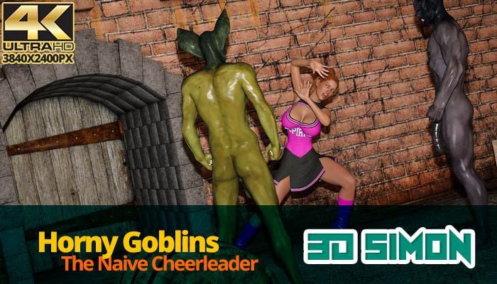 Horny Goblins [3DSimon] 1 . Horny Goblins - The Naive Cheerleader - Chapter 1 [3DSimon] – page 2