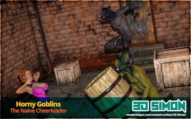 Horny Goblins [3DSimon] 1 . Horny Goblins - The Naive Cheerleader - Chapter 1 [3DSimon] – page 3