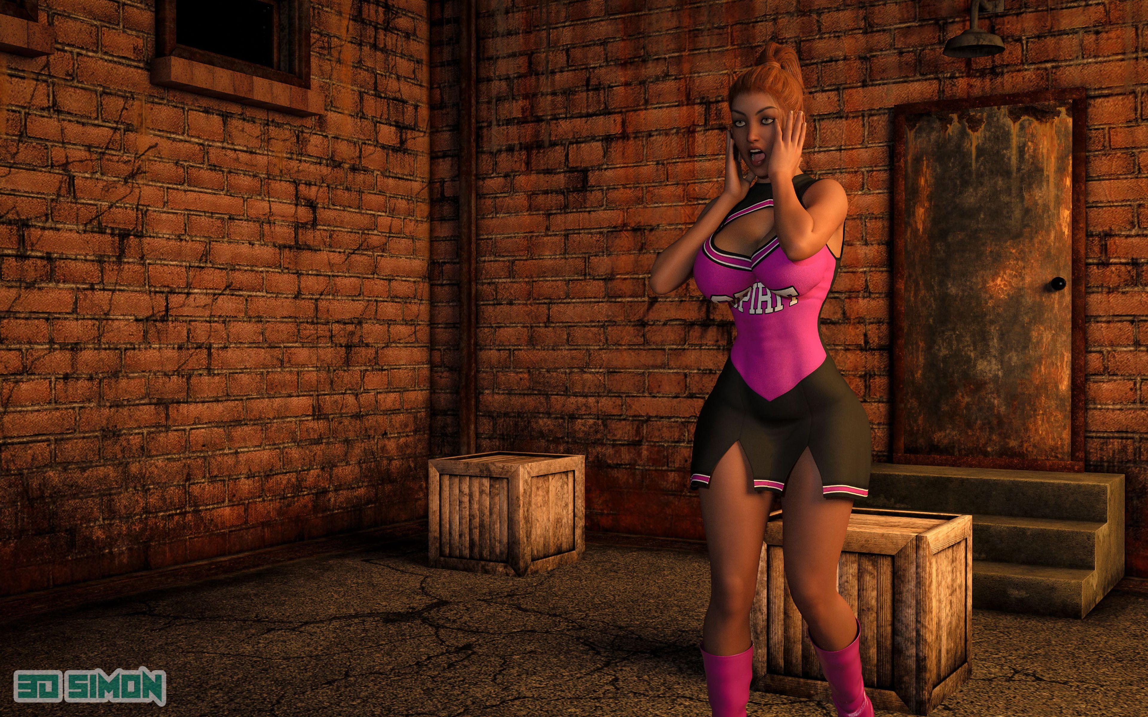 Horny Goblins [3DSimon] 1 . Horny Goblins - The Naive Cheerleader - Chapter 1 [3DSimon] – page 7