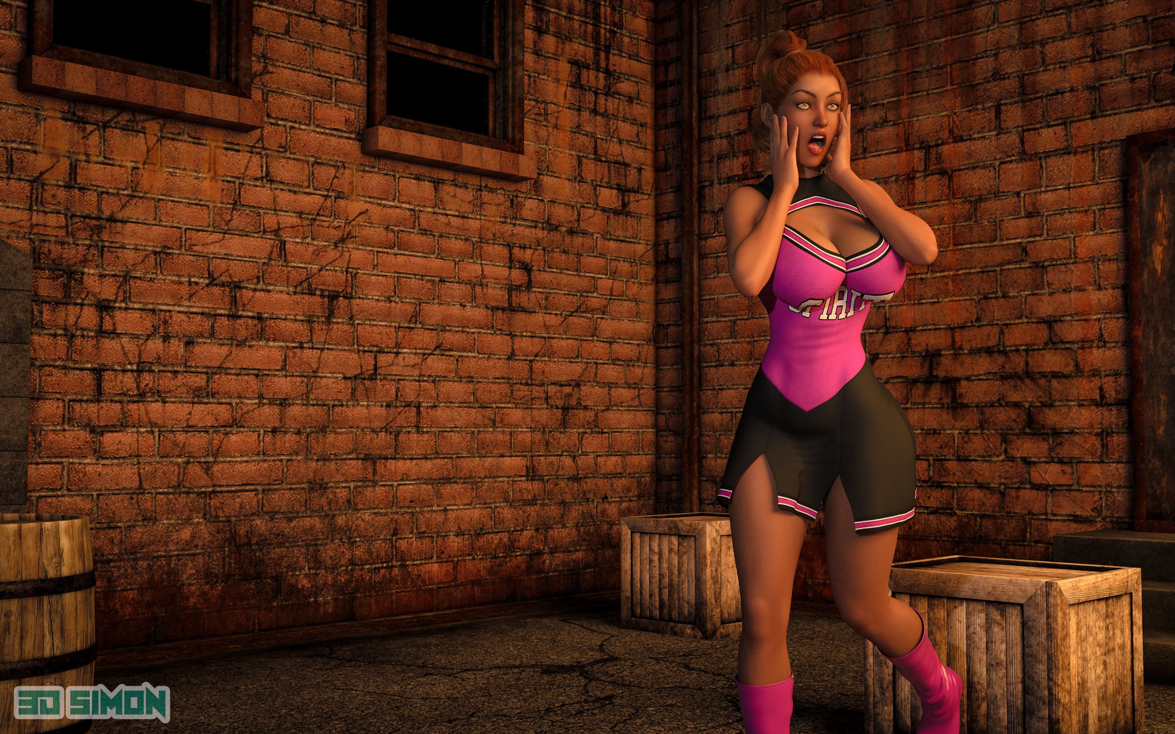 Horny Goblins [3DSimon] 1 . Horny Goblins - The Naive Cheerleader - Chapter 1 [3DSimon] – page 8