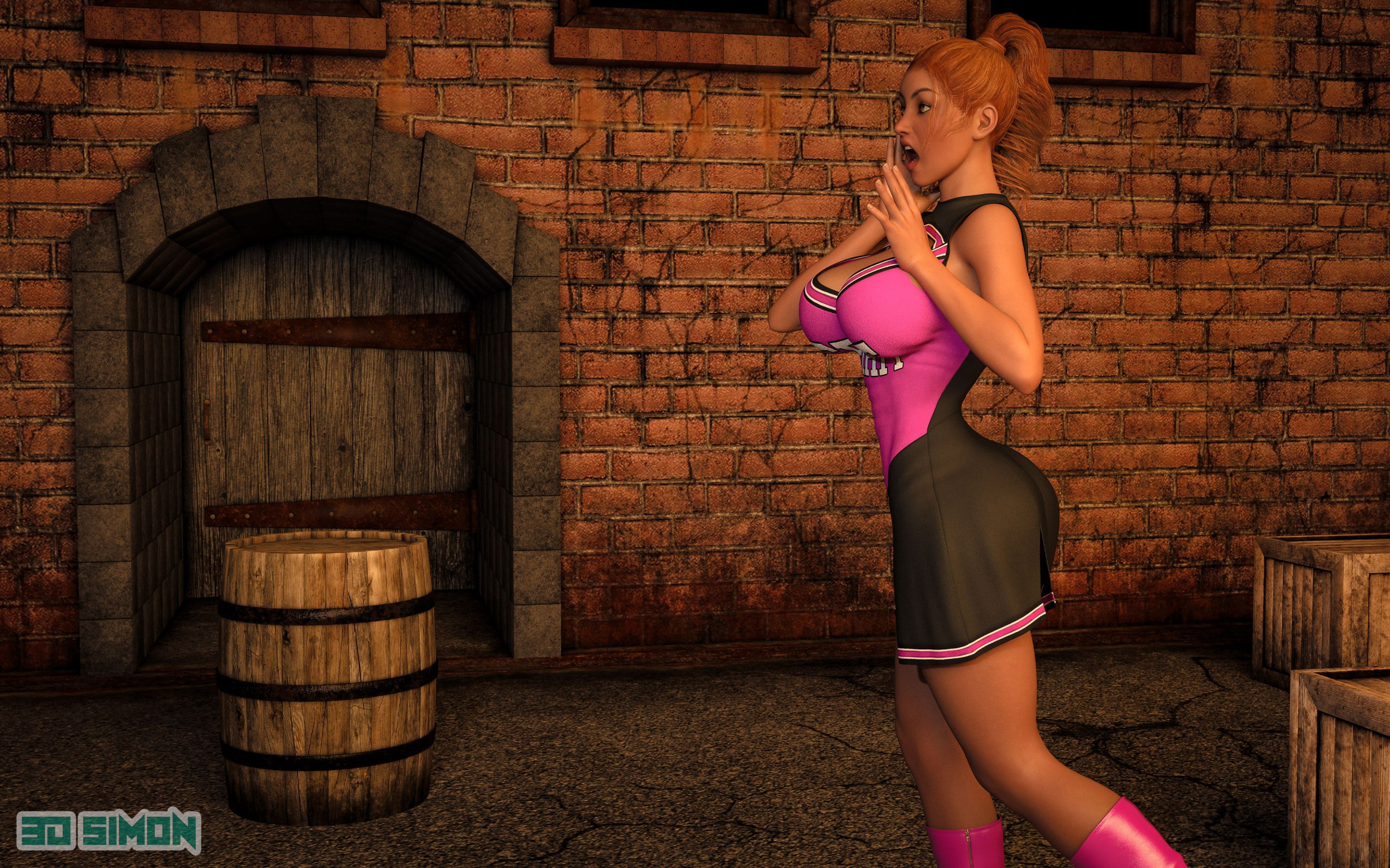 Horny Goblins [3DSimon] 1 . Horny Goblins - The Naive Cheerleader - Chapter 1 [3DSimon] – page 9
