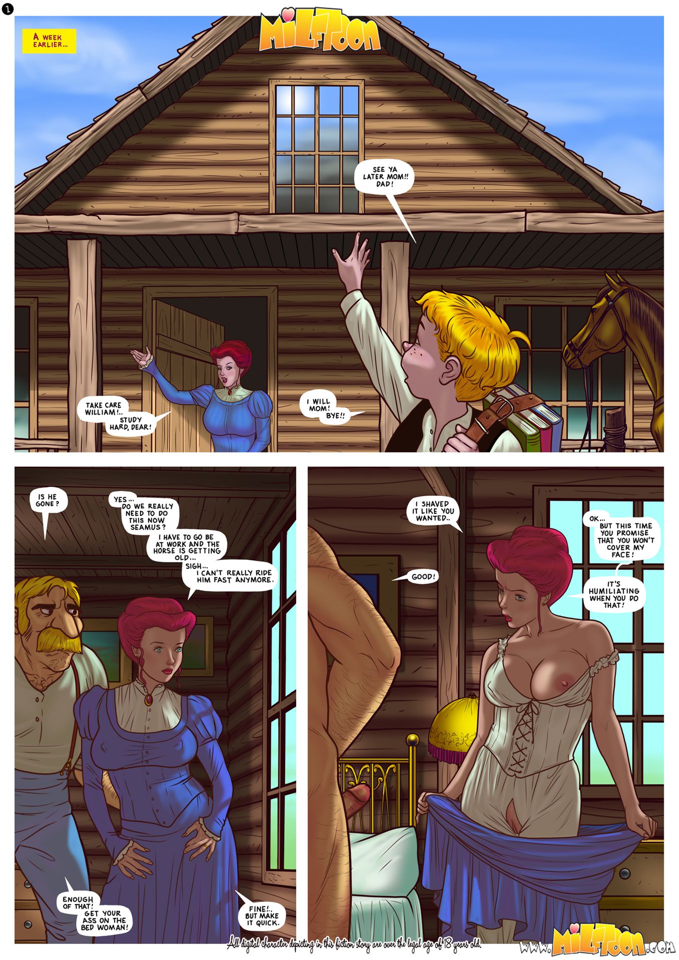 Fuck Fuck West [MILFToon] 1 . Fuck Fuck West  - Chapter 1 [MILFToon] – page 2
