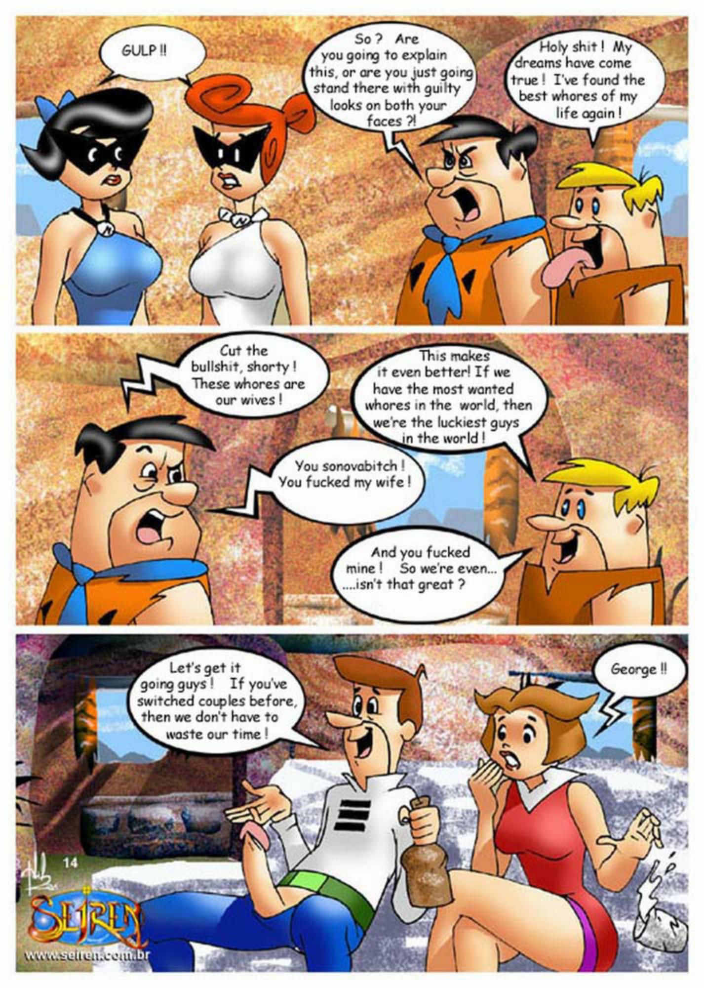 The Fucknstones (The Flintstones) [Seiren] 2 . The Fucknstones  - Chapter 2 (The Flintstones) [Seiren] – page 15