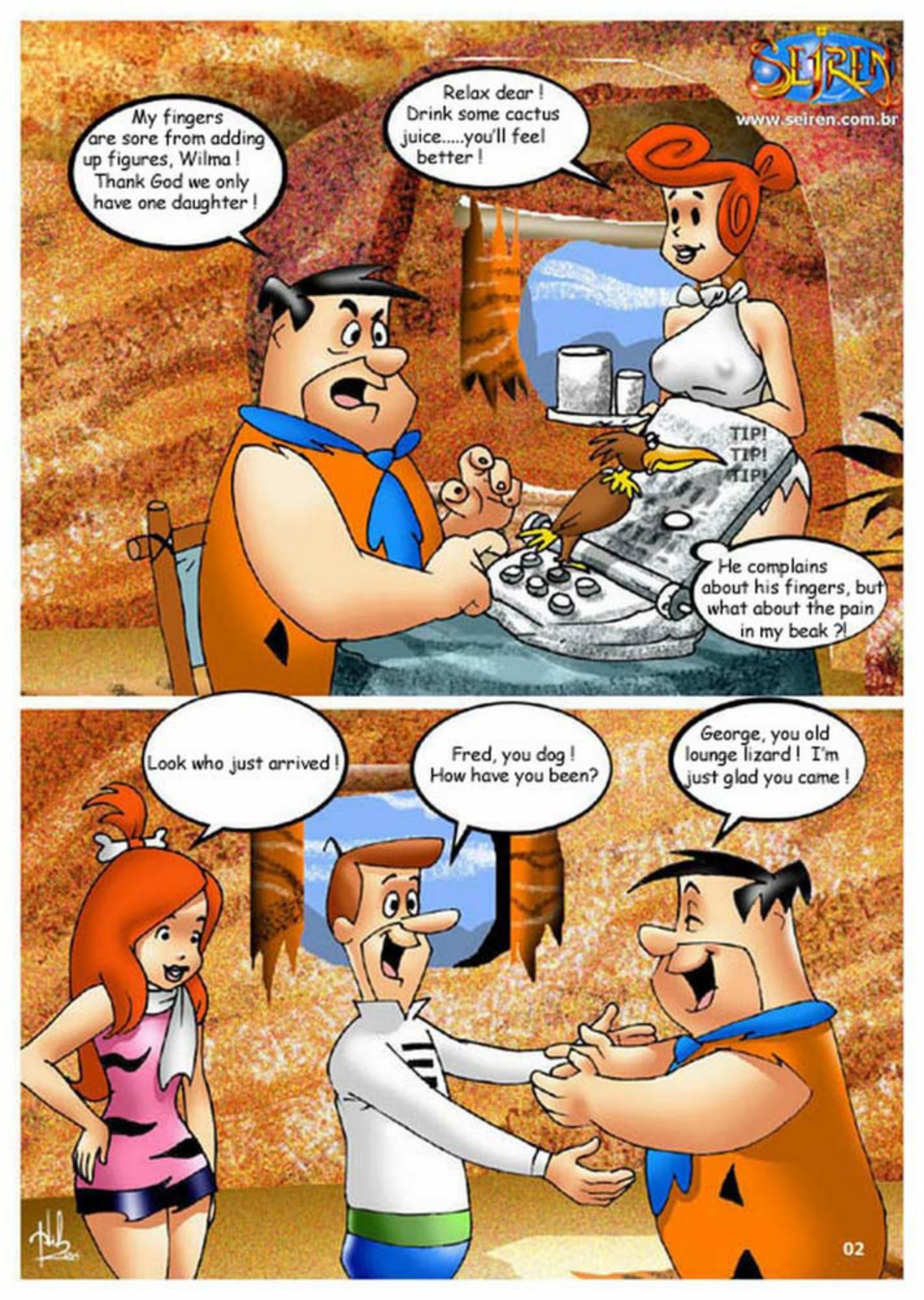 The Fucknstones (The Flintstones) [Seiren] 2 . The Fucknstones  - Chapter 2 (The Flintstones) [Seiren] – page 3