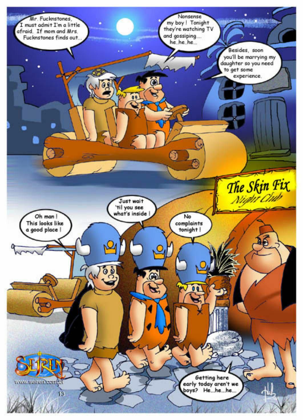 The Fucknstones (The Flintstones) [Seiren] 1 . The Fucknstones  - Chapter 1 (The Flintstones) [Seiren] – page 14
