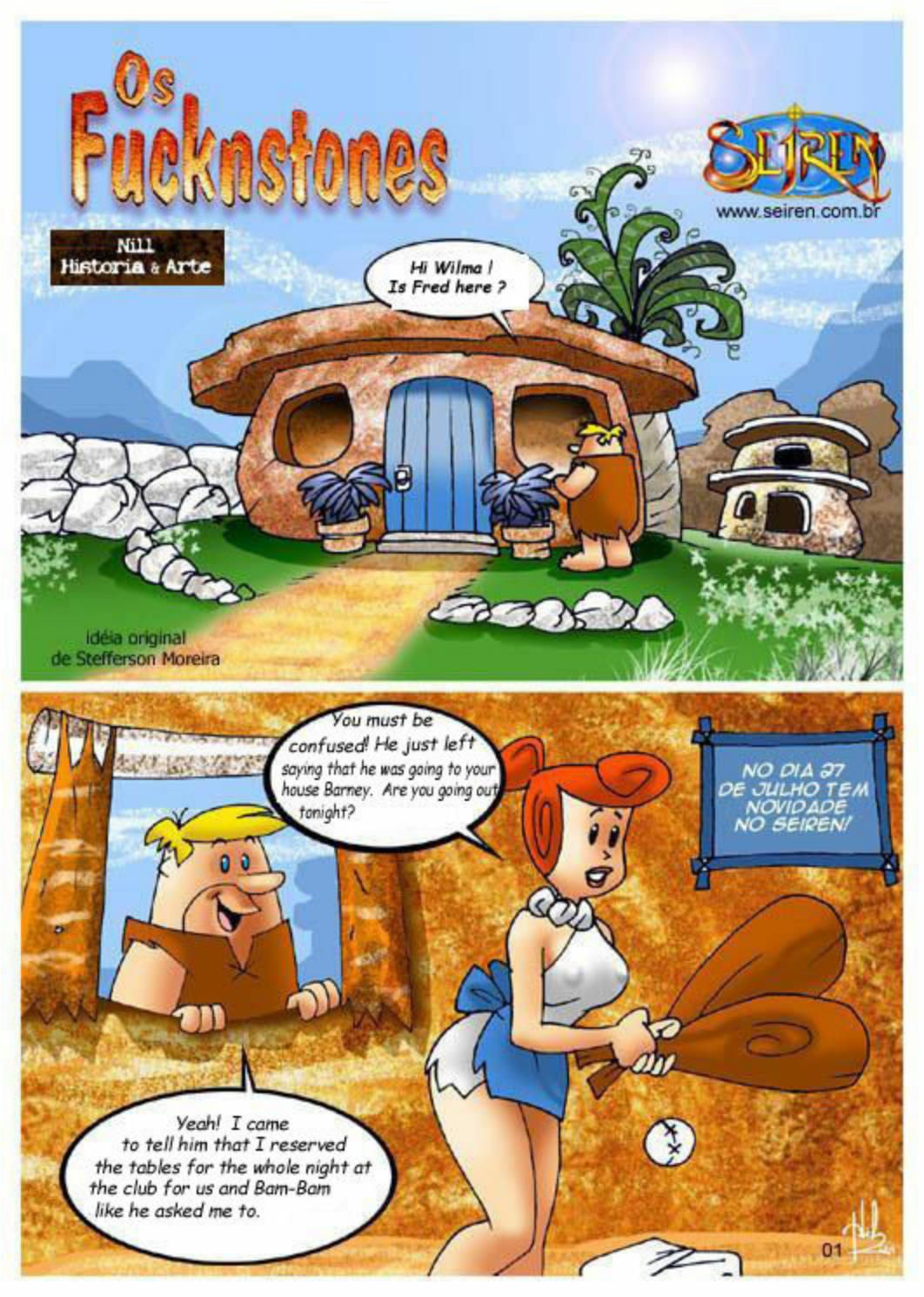 The Fucknstones (The Flintstones) [Seiren] 1 . The Fucknstones  - Chapter 1 (The Flintstones) [Seiren] – page 2