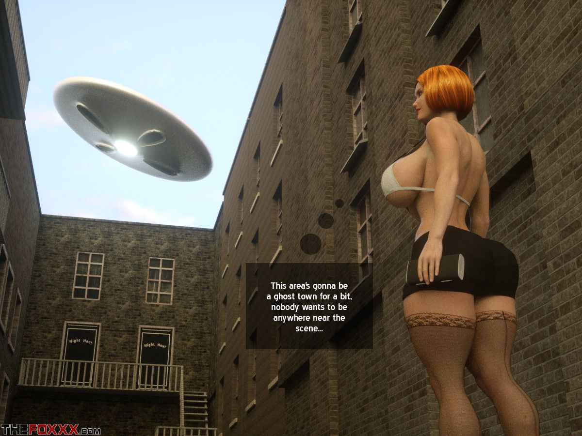 The Alien Abduction Of Batbabe [The FOXXX] 1 . The Alien Abduction Of Batbabe  - Chapter 1 [The FOXXX] – page 4