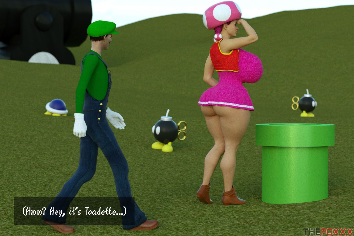 The Anal Plumber (Mario Series) [The FOXXX] 2 . The Anal Plumber - Chapter 2 (Mario Series) [The FOXXX] – page 4
